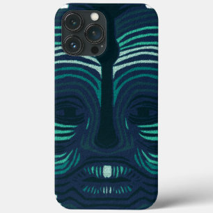 Face with Tribal Markings iPhone 13 Pro Max Case