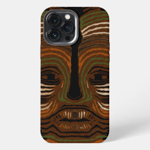 Face with Tribal Markings iPhone 13 Pro Max Case