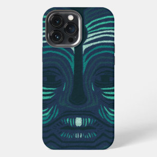 Face with Tribal Markings iPhone 13 Pro Max Case