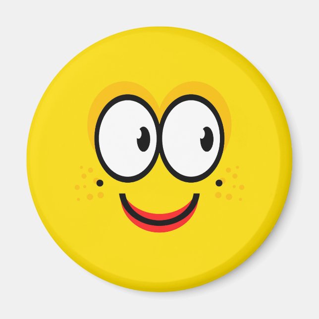 Face - Yellow Magnet (Front)