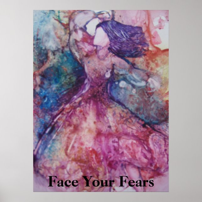 "Face Your Fears" Poster (Front)