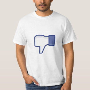 Facebook dislike button - Funny T-Shirt
