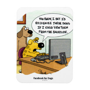Facebook for Dogs Magnet