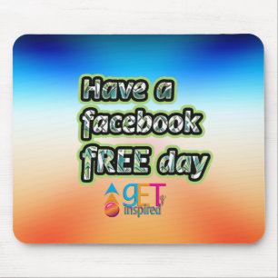 Facebook Free Day Mouse Pad