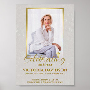 Facebook Funeral Announcement Instant Download Poster