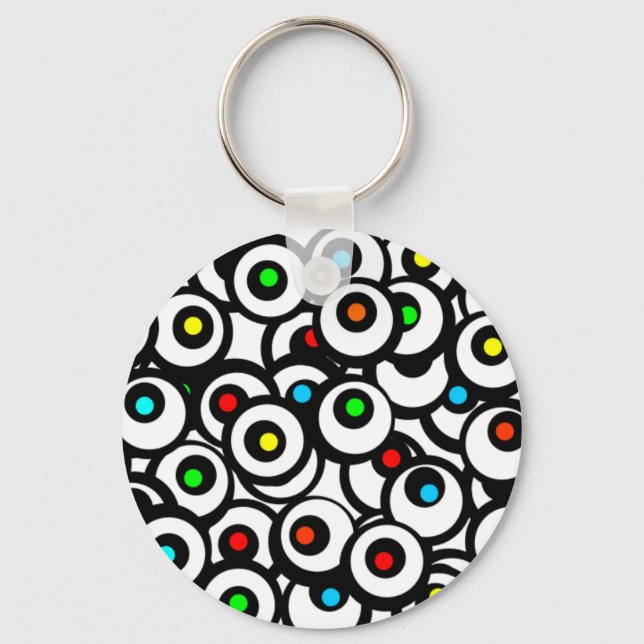 Facebook Graffiti Key Ring (Front)