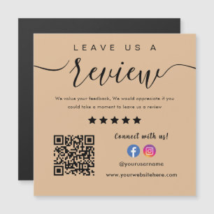 Facebook Instagram Logo Qr Code Leave Us A Review