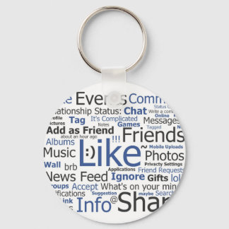 Facebook Key Ring