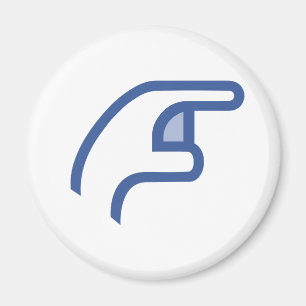facebook POKE me Magnet
