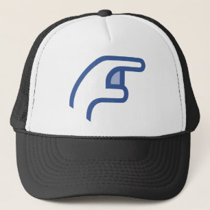 facebook POKE me Trucker Hat