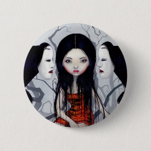 "Faceless Ghosts" Button