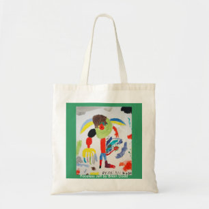 Faceless Jeff budget tote Bag