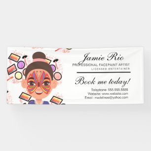 Facepainter Facepainting Body Artist Painter  Banner