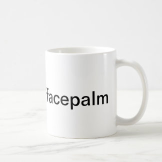 Facepalm Mug