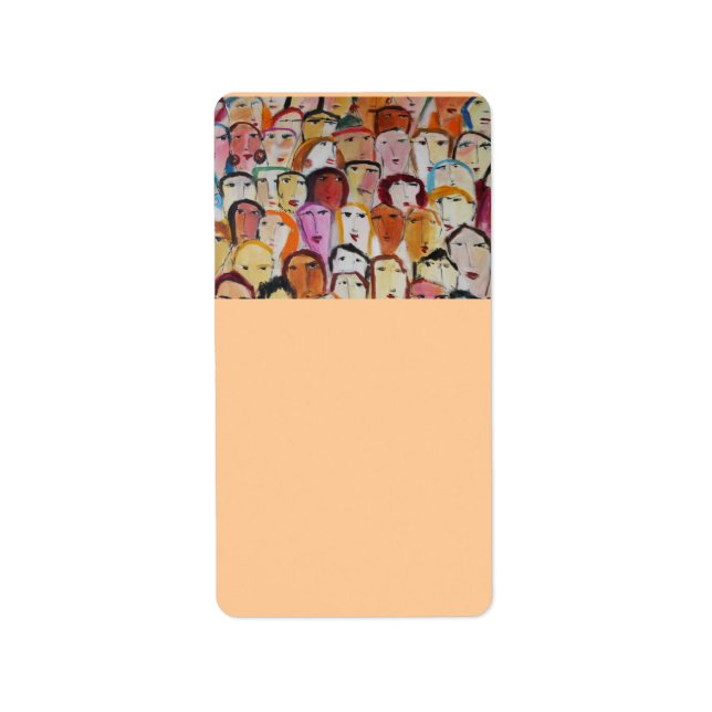 Faces Address Label (Front)