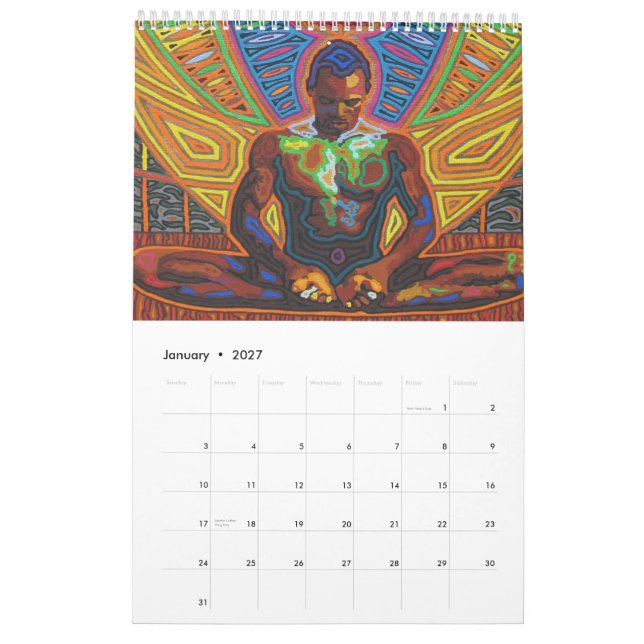 faces calendar (Jan 2027)