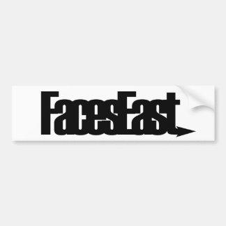 Faces East Logo Bumper Sticker