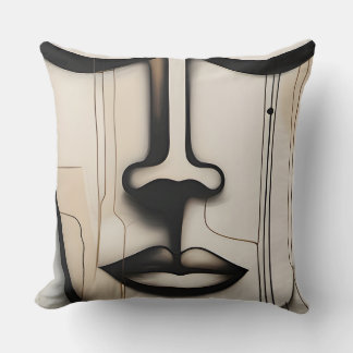 faces - Gesichter Cushion
