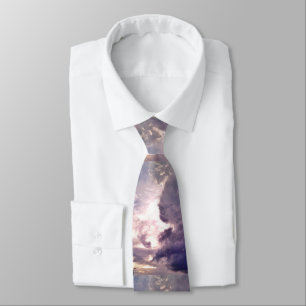 FACES IN THE CLOUDS tie