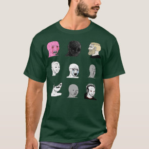 Faces of 4chan Starter Pack NPC edition T-Shirt