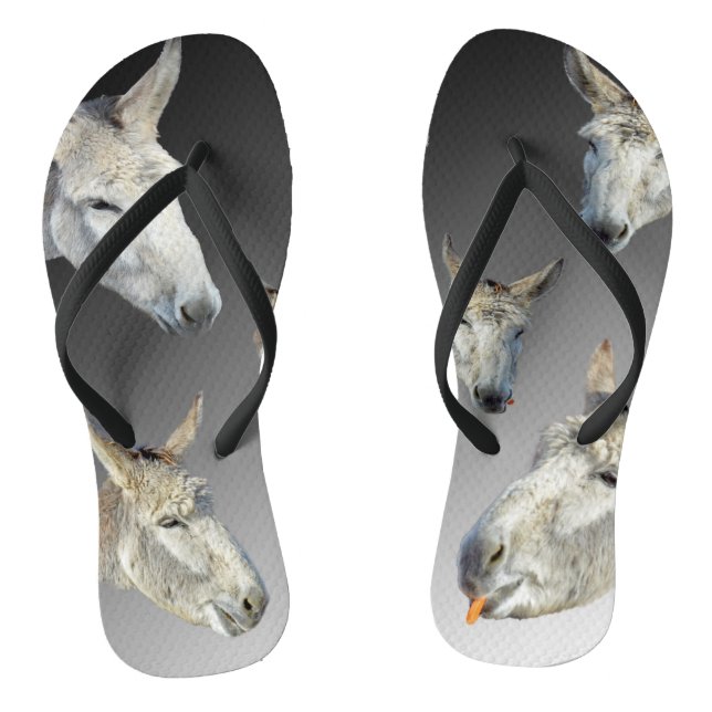 Faces Of A White Donkey, Thongs (Footbed)