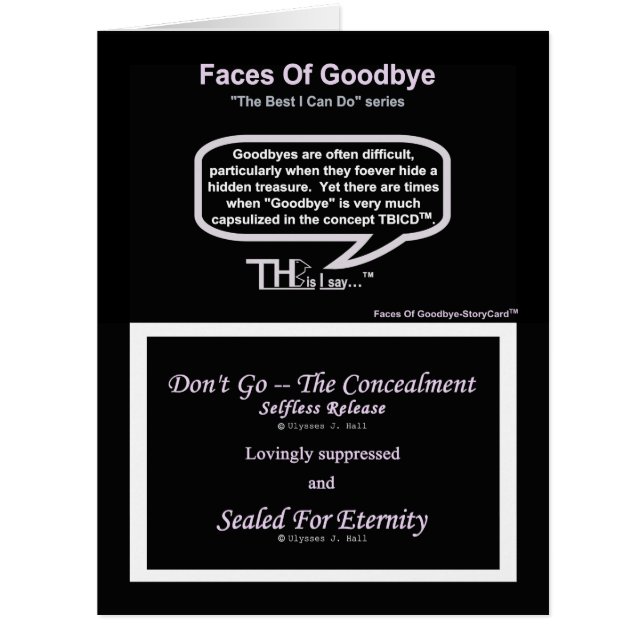Faces Of Goodbye – Selfless Release Lavender (Front)