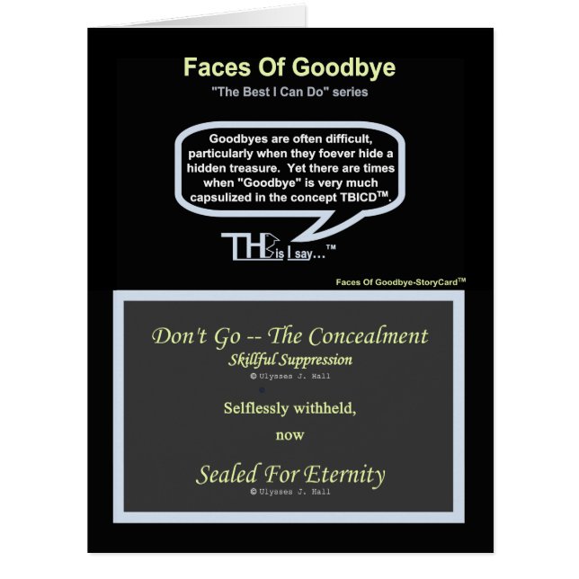 Faces Of Goodbye – Skilful Suppression Azure (Front)