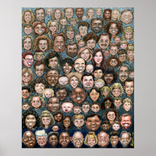 Faces of Humanity Poster