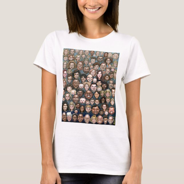 Faces of Humanity T-Shirt (Front)