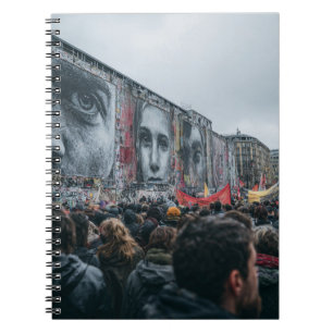 Faces of Protest Urban Street Notebook