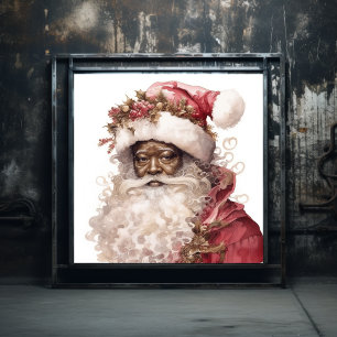 Faces of Santa: African American Santa (19) Poster