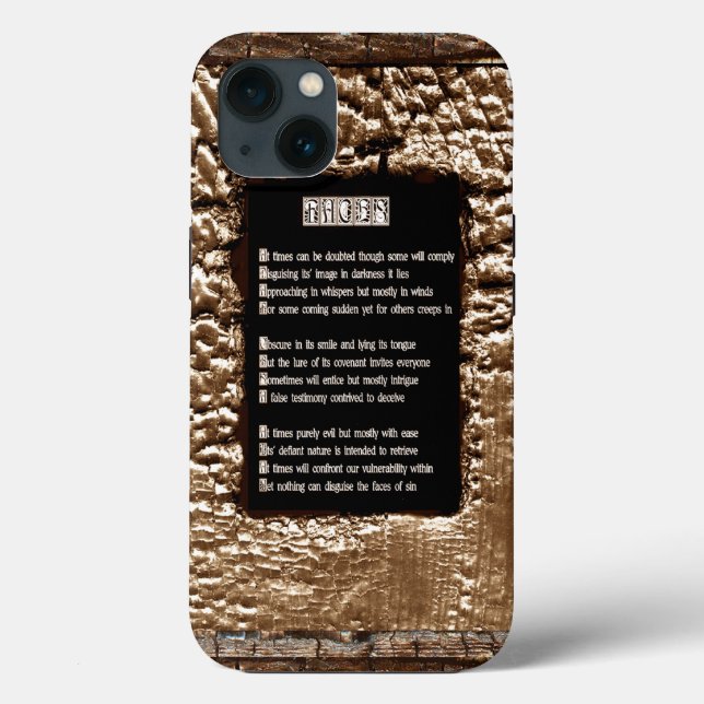 Faces of Sin Case-Mate iPhone Case (Back)