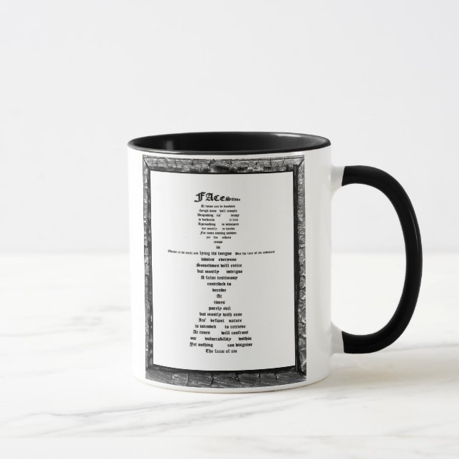 Faces of Sin Mug (Right)