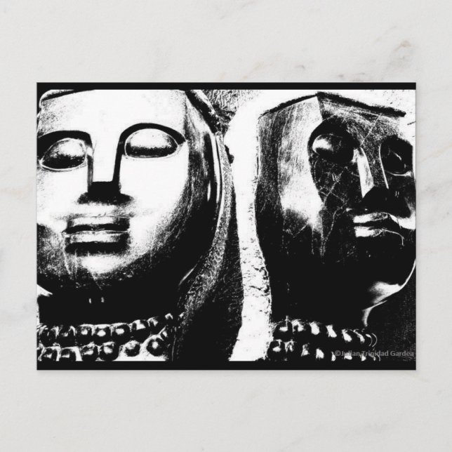 "Faces of South Africa" JTG Art Postcard (Front)