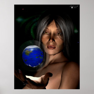 Faces of the Goddess - The Crone Poster