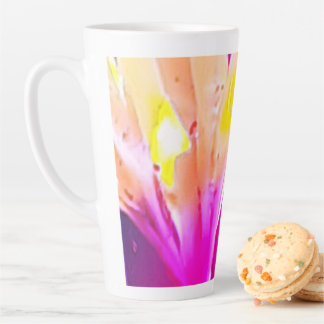 Faces on a Latte Mug