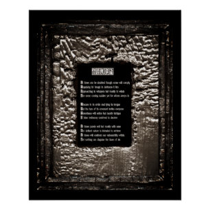Faces Poster