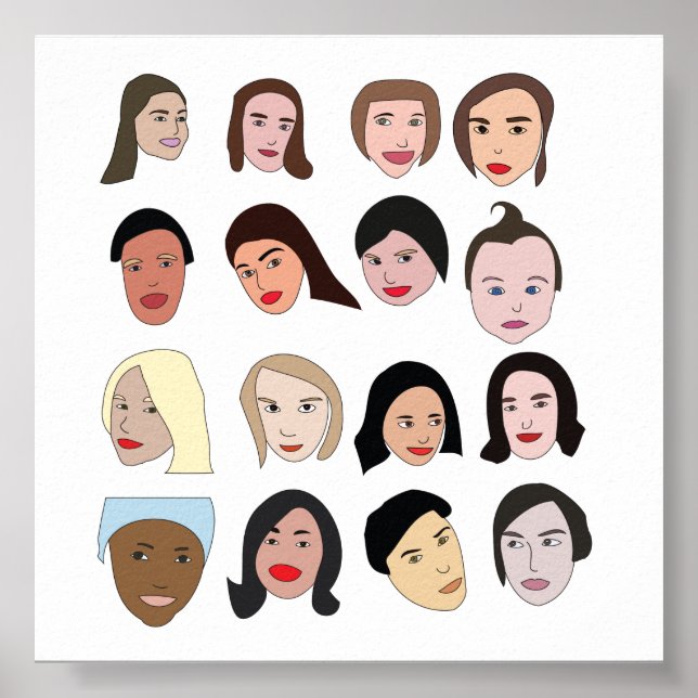 Faces Poster (Front)