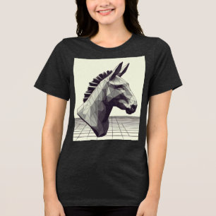 Facet of the Donkey Tri-Blend Shirt