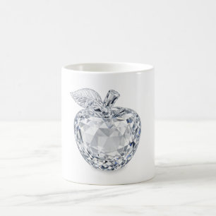 Faceted Crystal Apple Mug
