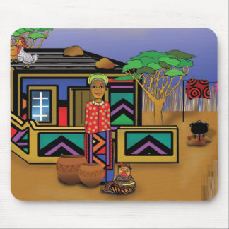 Facets of Africa Mouse Pad
