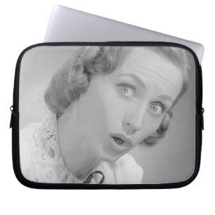 Facial Expressions Laptop Sleeve