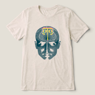 Facial imprint Tri-Blend shirt