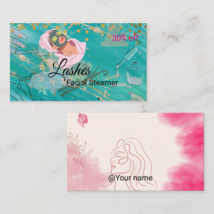 Facial Steamer Business Card