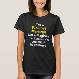 Facility Manager Building Job Career Occupation Pr T-Shirt