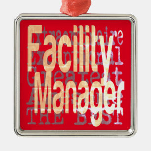 Facility Manager Extraordinaire Metal Ornament