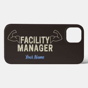 Facility Manager or Janitor and caretaker gift iPhone 13 Case