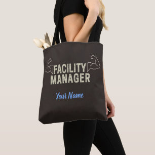 Facility Manager or Janitor and caretaker gift Tote Bag