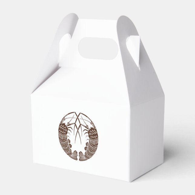 Facing spiny lobsters favour box (Back Side)