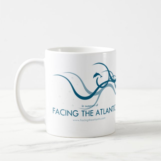 Facing The Atlantic Coffee Mug (Left)
